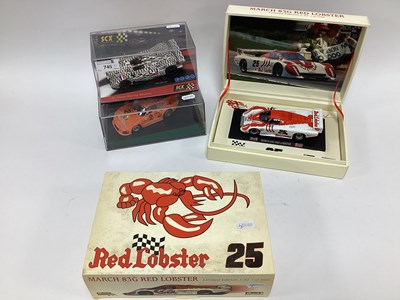 Lot 745 - Three Model Slot Cars by Revell, SCX and other,...