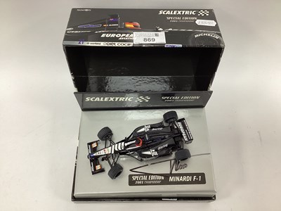 Lot 869 - A Tecnitoys Scalextric 1:32 Scale Slot Car...