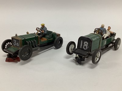 Lot 861 - Two 1:32 scale slot cars. Both cars have a...