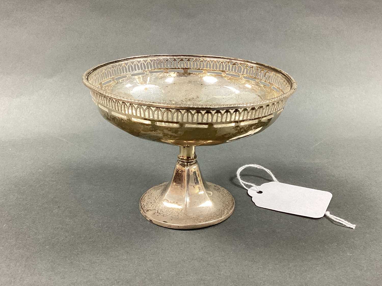 Lot 67 - A Hallmarked Silver Pedestal Dish, Birmingham...