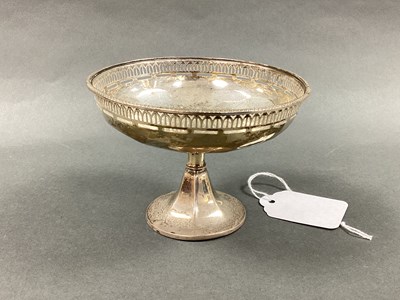 Lot 67 - A Hallmarked Silver Pedestal Dish, Birmingham...