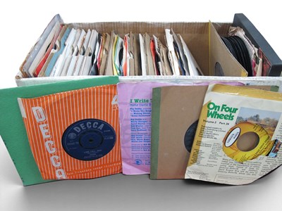 Lot 713 - Mixed lot of 100+ 7” Singles, mixed genres....