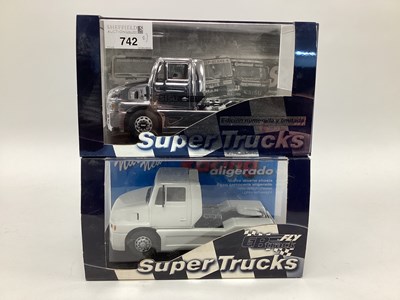 Lot 742 - Two GB Track by Fly 1:32 Scale Slot Racing...