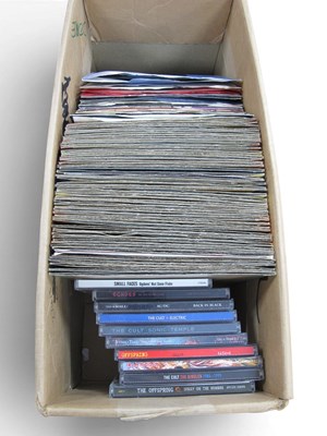 Lot 691 - Lot of 80+ 7” Singles & 10 CDs, mixed genres,...