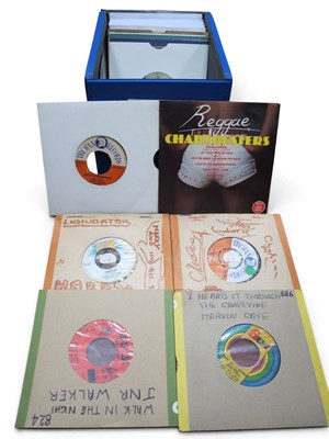 Lot 775 - Collectors lot of 45+ Reggae & Rock Steady 7”...