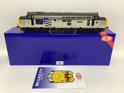 Lot 803 - A boxed O gauge Heljan Class 37 diesel...