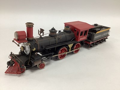 Lot 693 - A Rivarossi 0 gauge Virginia & Truckee 4-4-0...