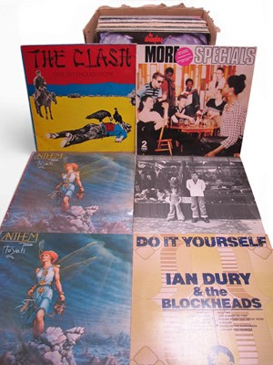 Lot 666 - Lot of 60+ Rock & Pop LPs and 12” Singles,...