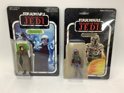 Lot 638 - Two Original Star Wars plastic action figures...