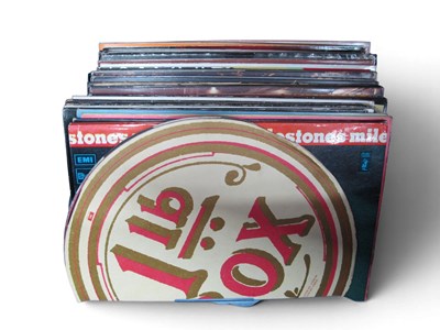Lot 763 - Mixed Lot of over 30 Vinyl LPs, Rock, Pop &...