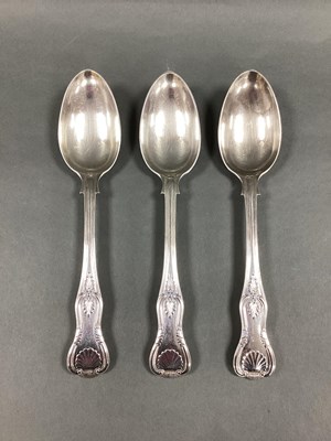 Lot 7 - A Set of Three Late Victorian Hallmarked...
