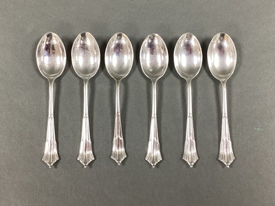 Lot 54 - A Set of Six Chester Hallmarked Silver...