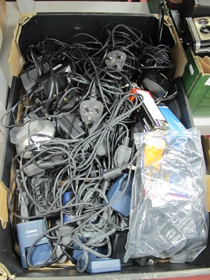 Lot 1082 - Collection of Chargers and Batteries for...