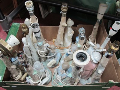 Lot 1121 - Eleven Spanish Lladro Nao Porcelain Table...