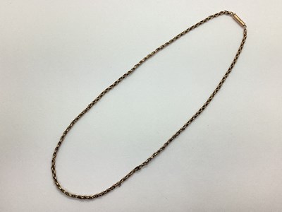 Lot 139 - A Fancy Belcher Link Chain, of uniform design,...