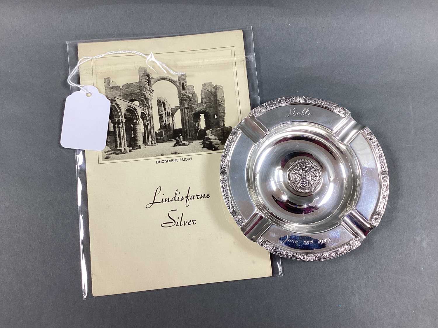 Lot 51 - A Hallmarked Silver Ashtray, Adie Bros Ltd,...
