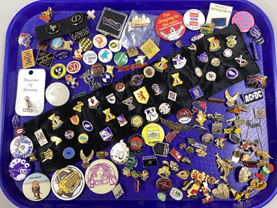 Lot 68 - A Collection of Assorted Pin Badges / Stick...