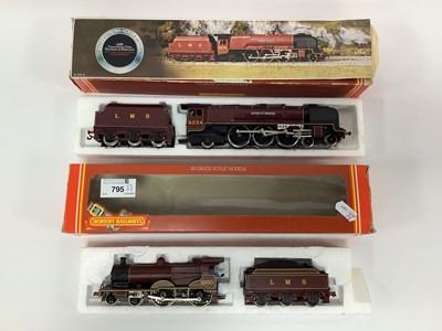 Lot 795 - Two Hornby 'OO' Gauge/4mm Boxed L.M.S, Maroon...