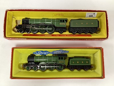 Lot 686 - Two Triang/Hornby 'OO' Gauge/4mm Boxed L.N.E.R...
