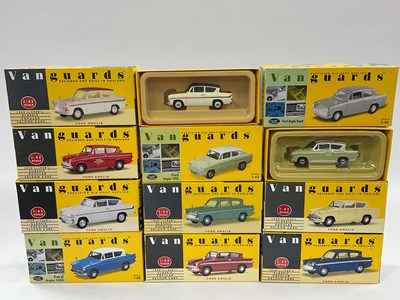 Lot 650 - Ten Lledo Vanguards 1:43rd scale diecast model...