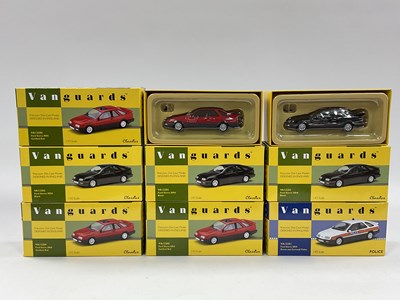 Lot 609 - Seven Corgi Vanguards 1:43rd scale diecast...