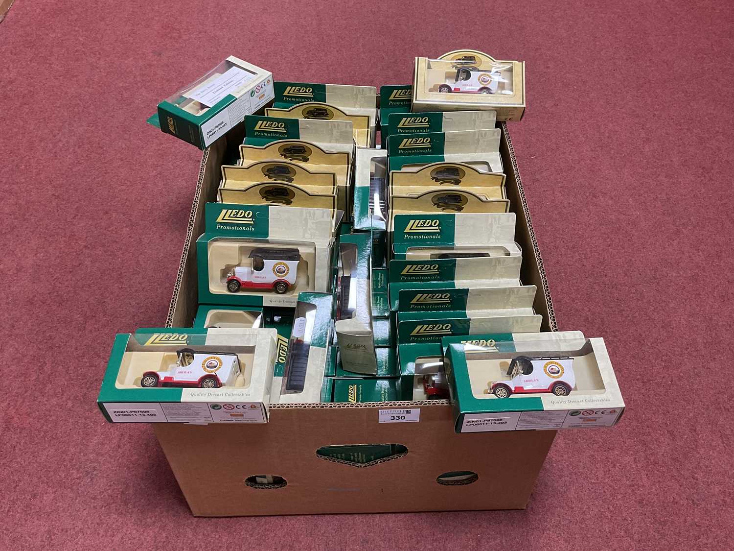 Lot 330 - Approximately Eighty Lledo Diecast Model...