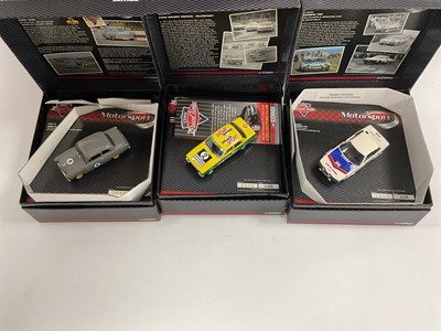 Lot 611 - Three Corgi Drive Time Motorsport 1:43rd scale...