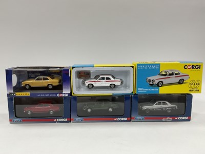 Lot 660 - Five Corgi Vanguards 1:43rd scale diecast...