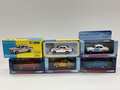 Lot 656 - Five Corgi Vanguards 1:43rd scale diecast...
