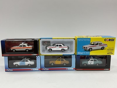 Lot 662 - Five Corgi Vanguards 1:43rd scale diecast...