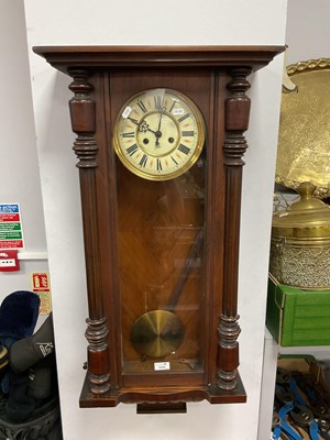 Lot 1544 - Gustav Becker, XIX Century Walnut Cased Vienna...