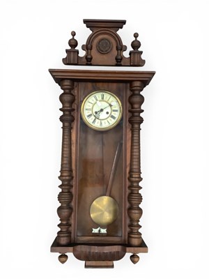 Lot 1585 - Gustav Becker, XIX Century Walnut Cased Vienna...