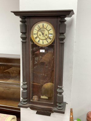 Lot 1633 - Gustav Becker XIX Century Walnut Cased Vienna...