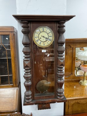 Lot 1620 - Gustav Becker, XIX Century Walnut Cased Wall...