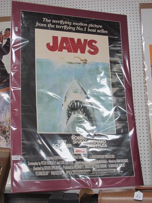 Lot 1147 - Poster - 'Jaws' The Terrifying Motion Picture...