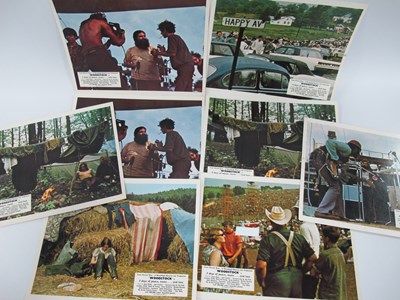 Lot 1283 - Woodstock - Six lobby cards and two duplicates,...