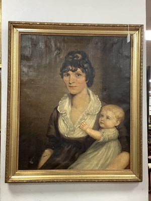 Lot 1500 - British School, Possibly Regency Era, portrait...