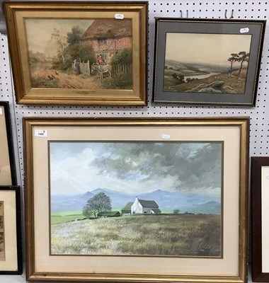 Lot 1497 - In The Manner of Birket Foster, An Old Cottage,...