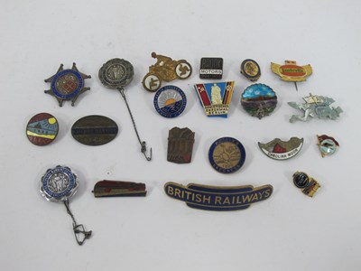 Lot 1263 - British Railways Enamelled Arm Clip by Gaunt...