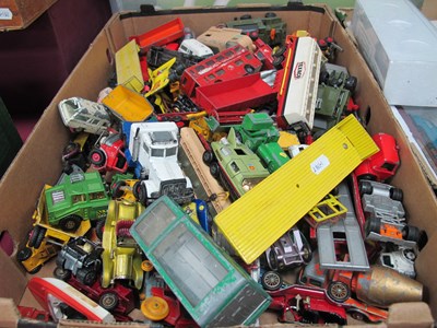 Lot 1337 - Large quantity of vintage die cast vehicles,...
