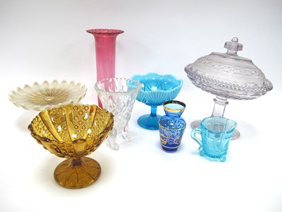 Lot 1170 - Collection of Coloured Decorative Glassware,...