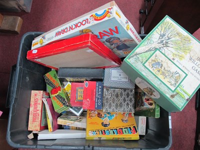 Lot 1346 - Quantity of vintage board games, including...