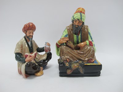 Lot 1237 - Royal Doulton character porcelain figures:...