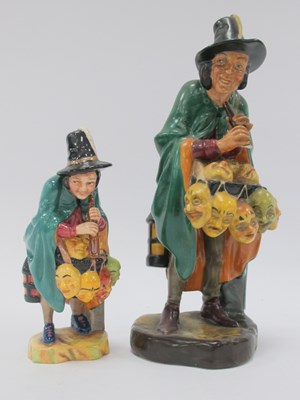 Lot 1241 - Pair of Royal Doulton character porcelain...