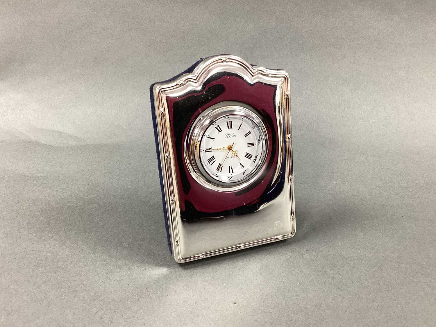 Lot 13 - A Modern Carrs Hallmarked Silver Mounted...