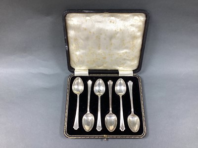 Lot 34 - A Set of Six Hallmarked Silver Teaspoons, in...