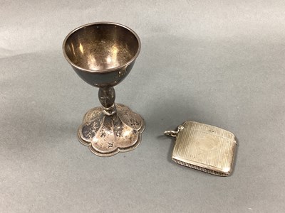 Lot 29 - A Hallmarked Silver Travelling Communion...
