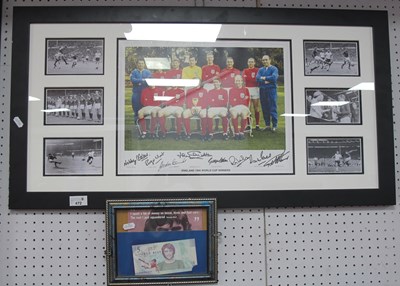 Lot 472 - World Cup 1966 England Autographs - Stiles,...