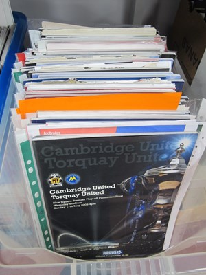 Lot 746 - Play-Offs Programmes 2003 and Later, some...