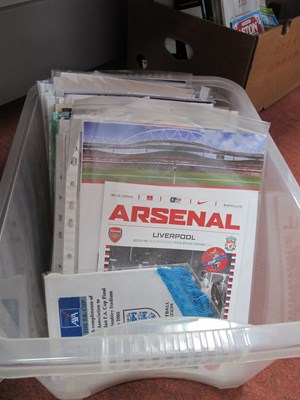 Lot 522 - F.A.Cup Final Programmes 2011-2015, semis,...